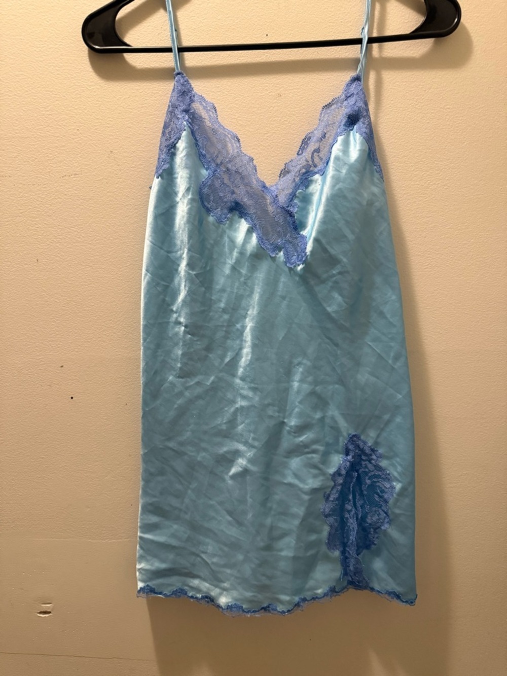 Vintage Victoria secrets. Such a pretty color Would be great for a honeymoon.